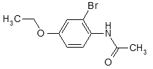 2-Brom-4-ethoxyacetanilid - Wirkfaktor 500